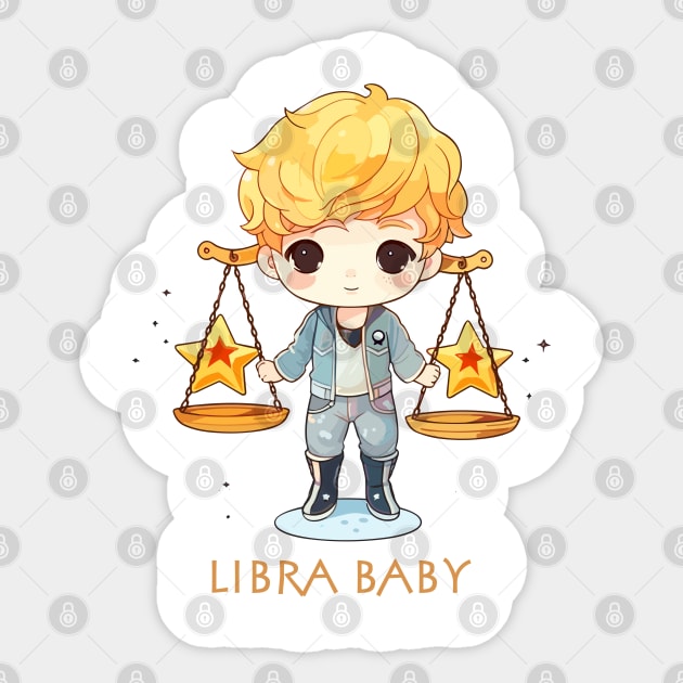 Libra Baby 4 Sticker by JessCrafts